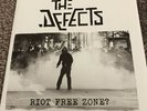 THE DEFECTS- RIOT FREE ZONE  -  BLUE WAX ( SLF , UNDERTONES , OUTCASTS . RUDI )