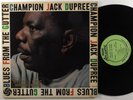 CHAMPION JACK DUPREE Blues From The Gutter ATLANTIC SD-8019 LP VG+