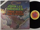 JOHN LEE HOOKER Free Beer And Chicken ABC LP VG++/VG+