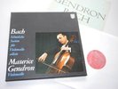 BACH GENDRON MINT- 3 LP BOX PHILIPS SUITES VIOLONCELLO SOLO 1ST ED