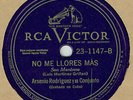 LATIN CUBAN 78 : ARSENIO RODRIGUEZ Y SU CONJUNTO ON RCA VICTOR 23-1147