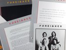 FOREIGNER Self Titled ATLANTIC SD 16999 LP NM promo w/ press kit