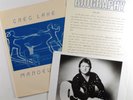 GREG LAKE Manoeuvers CHRYSALIS LP NM promo w/ press kit