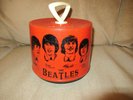 The Beatles 1966 Red Disk-Go-Case 45's Storage with sticker