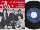 The ROLLING STONES * As Tears Go By b/w 19th Nervous * 1965 Belgium 45 *