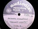 RICHARD & LINDA THOMPSON I WANT TO SEE BRIGHT LIGHTS INSANELY RARE ACETATE MINT