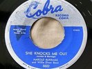 Harold Burrage & Willie Dixon Band - She Knocks Me Out 45 Cobra orig. R&B VG