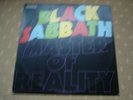 BLACK SABBATH 1976 LP MASTER OF REALITY, EX VINYL/AUDIO..LOT2