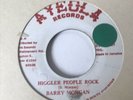 rare digi reggae 45 BARRY MORGAN Higgler People Rock AYEOLA listen digital dance