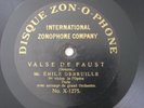 Emile Debruille Violin Faust Waltz French Zon-O-Phone 10