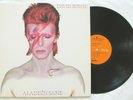 DAVID BOWIE -ALADDIN SANE- ORIG 1973 ORANGE RCA LP DYNAFLEX 1ST PRESS INSERT NM