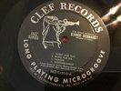 DJANGO REINHARDT GREAT ARTISTRY - Rare VERY STRONG VG+ /VG+ CLEF 10