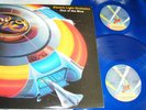 ELO - 2 X LP  OUT OF THE BLUE, RARE BLUE VINYL 1977, + POSTER & POP OUTS, N/MINT