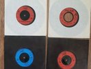 The Jam - selection of singles pressed on red or blue ink