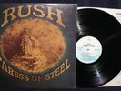 Rush “Caress Of Steel” WHITE LABEL PROMO US Gatefold Pressing 1975
