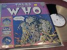 THE WHO TALES FROM THE WHO 2 LP RARE BLACK/WHITE COLOR VINYL VG+ STOUT CVR QUAD