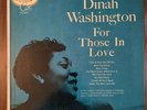 Dinah Washington For Those In Love EmArcy MG 36011 mono LP drummer DG