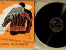 OSCAR PETERSON NM Plays Richard Rodgers ORIG 1954 US CLEF LP DAVID STONE MARTIN