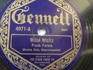 Frank Ferera 78rpm single 10-inch Gennett Records  #4971  Maui Waltz