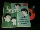 THE BEATLES - RUBY BABY / POLYDOR 1st PRESS CARDBOARD P/S MEXICAN 7” EP SHERIDAN