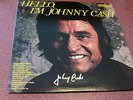 JOHNNY CASH HELLO I'M JOHNNY CASH LP AUTOGRAPHED SIGNED COLUMBIA SPEC PROD VG+