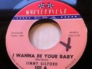 Jimmy Gilford NORTHERN SOUL WHEELSVILLE 45 Misery Street / I Wanna Be Your Baby