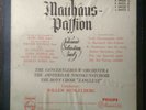 Bach Matthaus Passion BWV 244 Willem Mengelberg Philips A 00150/153 L ED.1 1954