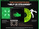 The Raconteurs - Help Us Stranger LP Vault 40 Swirl Vinyl Secret Cover White Str