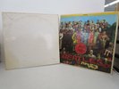Beatles Sgt Peppers Lonely Hearts Club Band White Album Double Vinyl Record LP