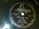 BILLY AUSTIN & HEARTS doo-wop 78 NIGHT HAS COME b/w ANGEL BABY VG+ Apollo TB1188