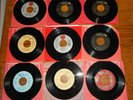 (13) THIRTEEN KEITH WHITLEY 45 RPM RECORDS PROMOS BROWN WAX VINTAGE VINYL