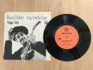 Bob Dylan ?– Lay Lady Lay / peggy day,  Israeli pressing - 7