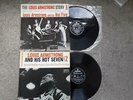 LOUIS ARMSTRONG Story Volume 1 & Volume 2 LP PHILIPS UK Press JAZZ