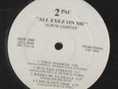 Tupac 2 Pac All Eyez on Me Album Sampler 90s Hip Hop Rap 12