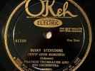 FRANKIE TRUMBAUER AND HIS ORCH. w/ BIX BEIDERBECKE OKEH  Dusty Stevedore E+ COPY