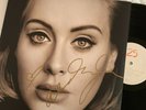 ADELE 25 SIGNED VINYL 12