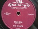 The Champs - Tequila / Train to Nowhere Is 78rpm Challenge 1016 CLEAN COPY EE-