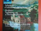 LP Giulini Schubert/Brahms SAX 2424 Blue/Silver (YAX 790-1 & 791-2)