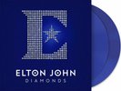 ELTON JOHN DIAMONDS HMV EXCLUSIVE 2019 BLUE COLOUR VINYL 12