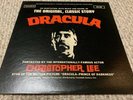 DRACULA portrayed by CHRISTOPHER LEE Double LP Record Hammer Production RARE
