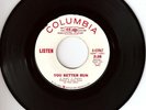 LED ZEPPELIN / ROBERT PLANT LISTEN YOU BETTER RUN PROMO 7