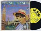 CONNIE FRANCIS Sings Italian Favorites Indian EP 45PS 1962. eurovision
