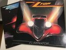 ZZ Top Albums Eliminator Afterburner 1980s Two Vinyl Albums