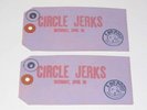 Circle Jerks 2 Unused Punk Concert Tickets Pogo's Bridgeport CT 1983 Band Stub