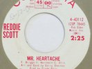 FREDDIE SCOTT Mr. Heartache COLUMBIA 45 popcorn northern soul VG++ HEAR