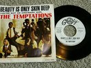 The TEMPTATIONS - Beauty is Only Skin Deep, DJ PROMO 45 w/Picture Sleeve, Gordy