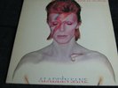 DAVID BOWIE -ALADDIN SANE- RARE 1973 ORANGE RCA LP DYNAFLEX 1ST PRESS HIGH GRADE