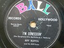 RIFF RUFFIN & Riff Tones 78 I'M CONFESSIN b/w SOLITUDE on MINT Minus BALL RJ 314