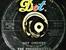 The Progressives 45 Wild Frantic Shred Surf Rocker Hot Cinders Man Of Mystery VG