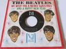 THE BEATLES RARE 45 & PIC SLEEVE VEE-JAY LBL MERRY X-MAS / HAPPY NEW YEAR